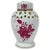 Ceramic Chinese Bouquet Potpourri Lidded Vase in Porcelain, 1920 For Sale - Image 7 of 7