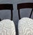 Traditional Pair Ethan Allen Hathaway Klismos Dining Side Chairs Zebra Print French Regency 1990s For Sale - Image 3 of 14