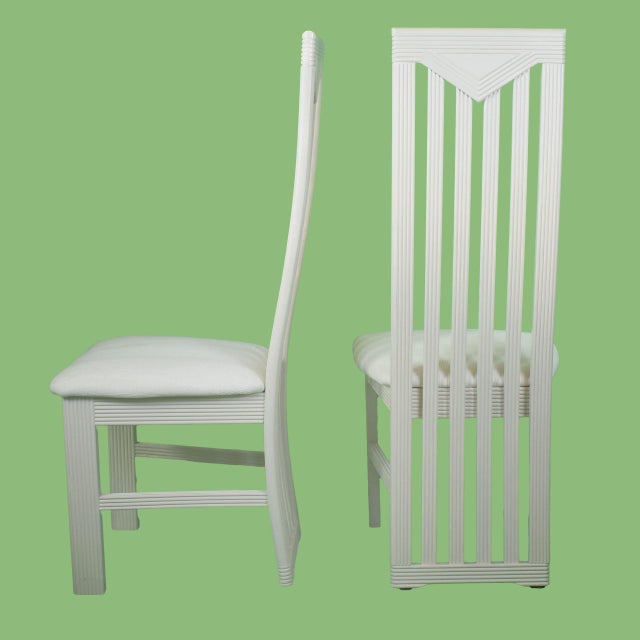 Set of 6 Dining Chairs in the Style of Pietro Constantini For Sale - Image 4 of 6
