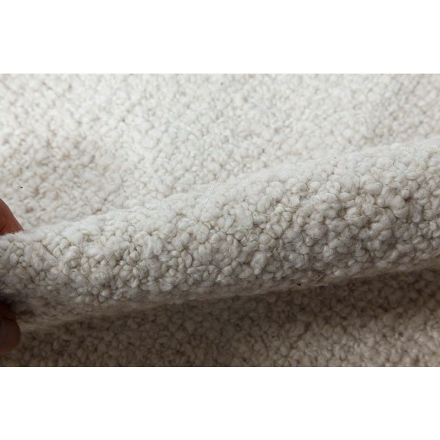 Oversized Modern Beige Flat-Weave Wool Rug by Doris Leslie Blau Size: 15'0" × 26'6" (457 × 807 cm) Subtle elegance and...