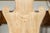 Set of Six Italian Midcentury Bleached Walnut Dining Room Chairs with Scrolls For Sale - Image 10 of 12