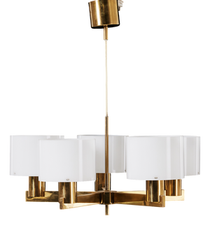 Chandelier by Hans Agne Jakobsson for Hans-Agne Jakobsson AB Markaryd, Sweden, 1960s