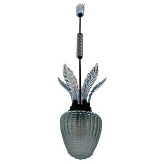 Murano Glass Pendant by Ercole Barovier, 1940s For Sale