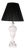 Mid 20th Century Hollywood Regency Carved Alabaster Table Lamp Made in Italy For Sale