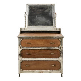 Vintage Wooden Dressing Table For Sale