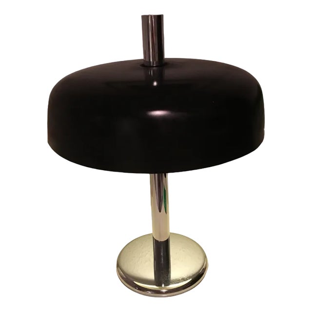 Vintage Bauhaus Chrom Table Lamp by Egon Hillebrand for Hillebrand Lighting, 1940s For Sale
