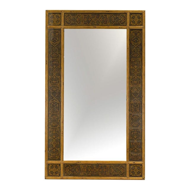 Theodore Alexander Art Deco Style Large Gilt Mirror "The Radiant" For Sale