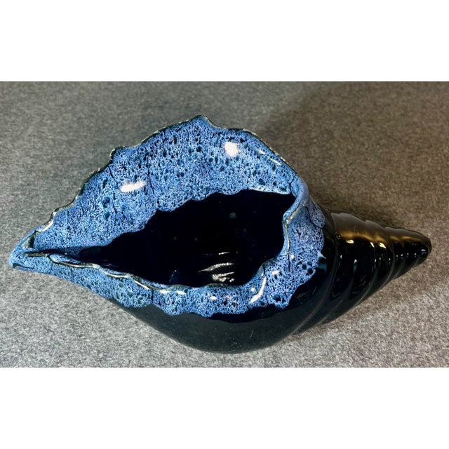 Mid 20th Century Mid 20th Century Van Briggle Art Pottery Conch Shell Planter/Vase For Sale - Image 5 of 10