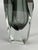 Mid-Century Modern Large Murano Sommerso Faceted Smoke Grey Glass Vase from Mandruzzato, Italy, 1970s For Sale - Image 3 of 12
