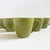 Mid-Century Modern Mid 20th Century Green and White Ceramic Mugs - Set of 6 For Sale - Image 3 of 8