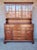 Late 20th Century Late 20th Century Henkel Harris American Colonial Cherry Wood Sideboard Buffet With Hutch Top For Sale - Image 5 of 9