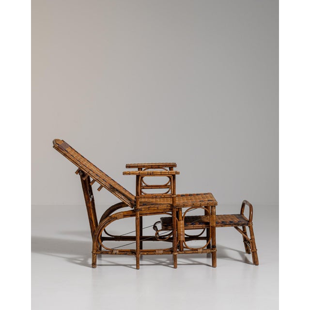 19th Century Tan Bamboo Lounge Chairs For Sale - Image 14 of 18