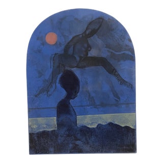 1970 William Patterson Salome Modern Etching For Sale