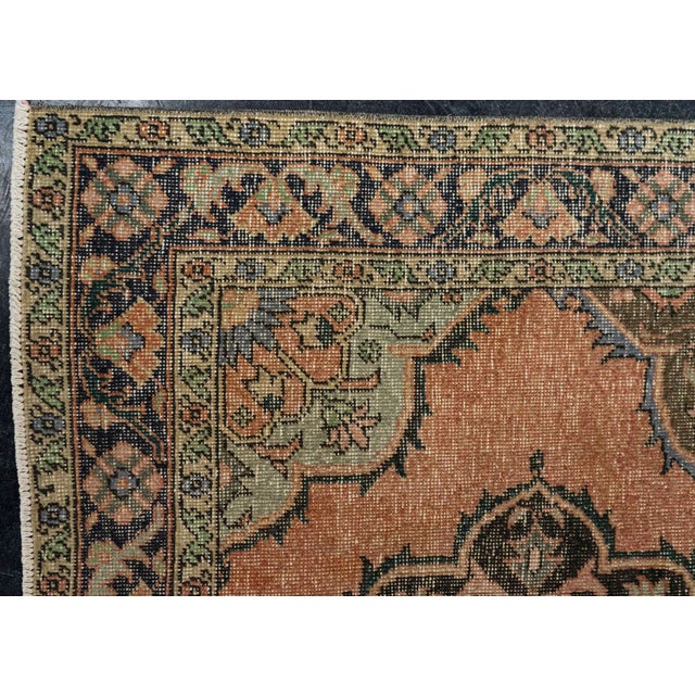 Early 21st Century Turkish Vintage Rug 4'9" x 13'2" #21402 For Sale - Image 5 of 8