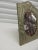 Wood Vintage Large Silver-Tone Tin Sheet Metal Picture Frame For Sale - Image 7 of 9