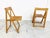 Vintage Wooden Folding Chairs, 1960s, Set of 6 For Sale - Image 10 of 11