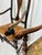 Pair of Antique 18th Century Queen Anne Style Mahogany Armchairs With Rush Seats For Sale - Image 4 of 14