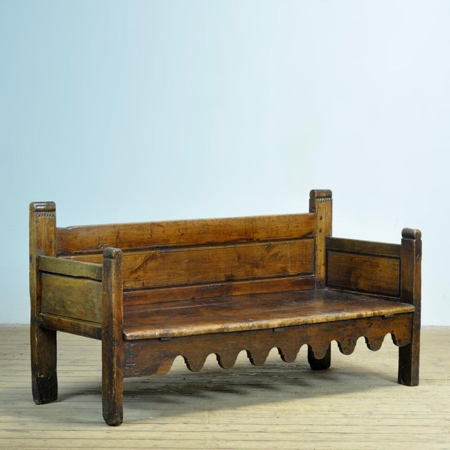 Antique Walnut Bench, Southern France / Northern Spain, 17th-18th Century For Sale - Image 18 of 18