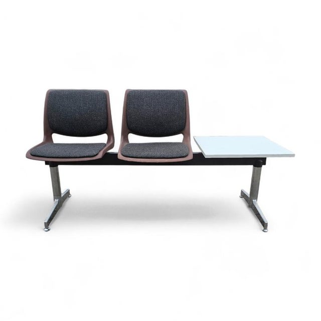 Waiting Room Bench by Bengd Winge, Oslo, Norway, 1970s For Sale - Image 7 of 15