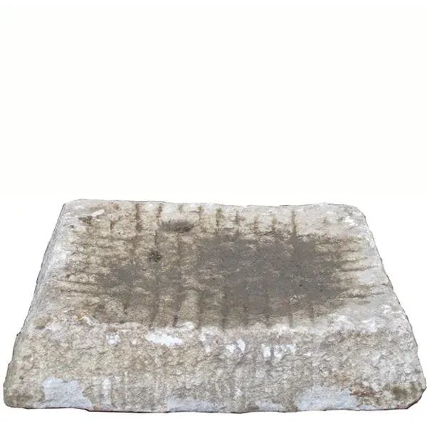 Gray 1930s Natural Water Fountain Stone 4 For Sale - Image 8 of 8