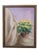Yellow 1960s Original Still Life Yellow Mum Flowers Painting Signed For Sale - Image 8 of 13