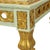 Antique Louis XVI Gilded Console Side Table in Green Marble, 1890s For Sale - Image 12 of 18