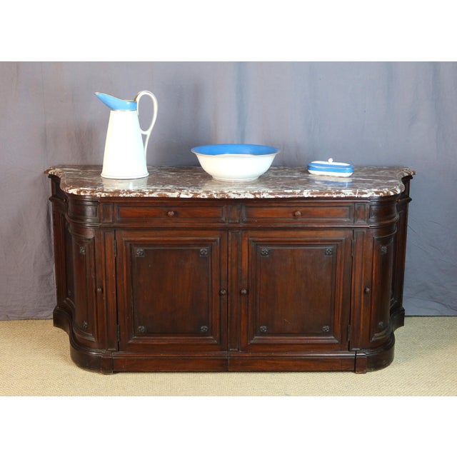 19th Century Bathroom Cabinet in Wood For Sale - Image 5 of 14