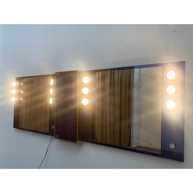 Modular Mirror and Cabinet from Veca, 1970s, Set of 3 For Sale - Image 9 of 15