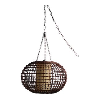 Bamboo Sphere Chandelier by Tarogo 2007 For Sale
