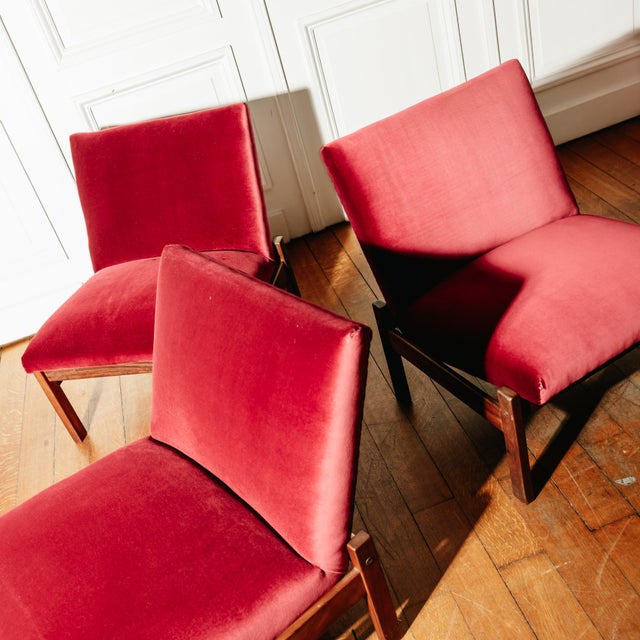 Textile Model FU04 Lounge Chair by Yngve Ekström for Pastoe, 1960 For Sale - Image 7 of 14