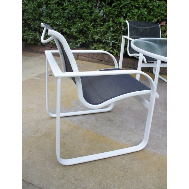 1980s Richard Frinier for Brown Jordan Quantum Dining Extruded Aluminum