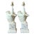 Vintage Coastal Cast Plaster Conch Shell Lamp - A Pair For Sale