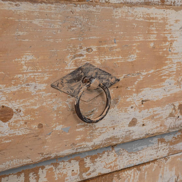 19th Century French Wood Patinated Shop Counter For Sale - Image 11 of 18