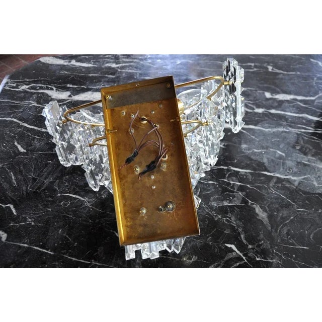 Gold 3-Tier Sconce from Kinkeldey, Germany, 1970s For Sale - Image 8 of 9