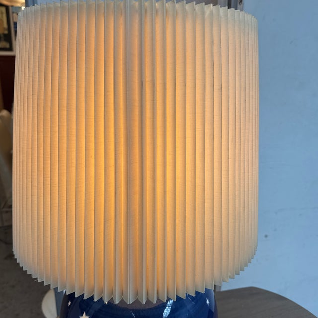 Late 20th Century Celestial Ceramic Globe Table Lamp For Sale - Image 10 of 12