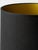 1960s Vintage Jasba Cortina Black and White Crackle Ceramic Table Lamp, New Black Linen Lampshade For Sale - Image 5 of 17