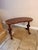 Antique Victorian Burr Walnut Kidney Shaped Side Table by Richardson and Sons, 1860 For Sale - Image 3 of 7