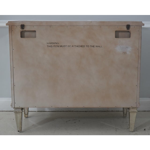 Pair Hooker Hollywood Regency 3 Drawer Commode Chests For Sale - Image 17 of 18