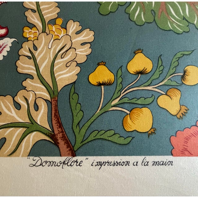 1980s 1980s 6 Yards of “Pondichery” Fabric From G. P. & J Baker. For Sale - Image 5 of 7