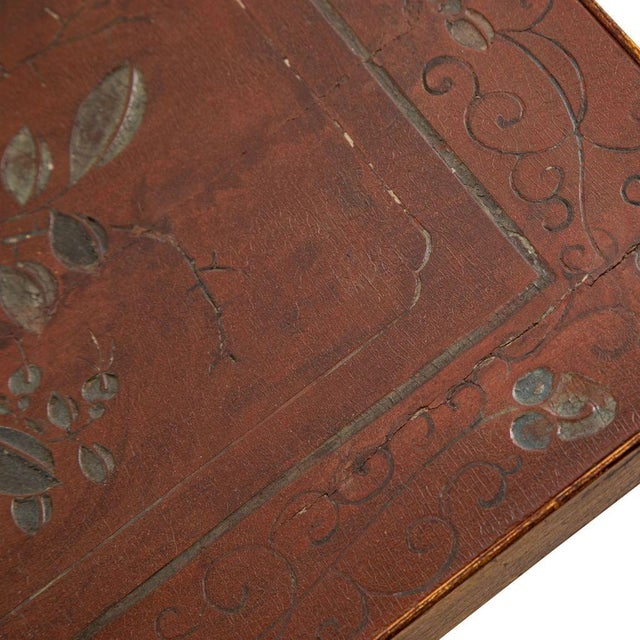 Red 18th Century A Pair of Coromandel Screen Gilt Iron Coffee Tables For Sale - Image 8 of 12