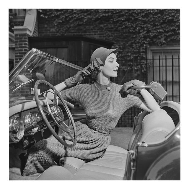 Slim Aarons, Modelling for Saks, Limited Edition Estate Stamped Digital Print For Sale