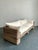 Vintage Boho Holt Woven Resin Rattan Outdoor Sofa For Sale - Image 10 of 12