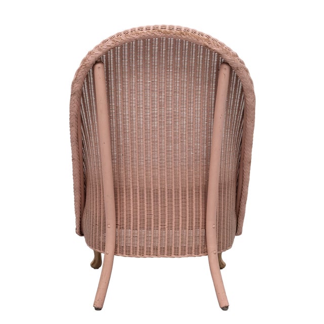 Pink English Model Lusty Low Side Chair, 1940s For Sale - Image 8 of 14