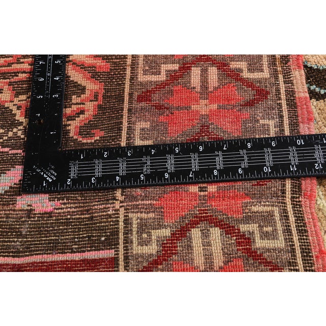 Textile Vintage Turkish Oushak Rug, 04'09 X 06'02 For Sale - Image 7 of 10