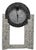 Wood 1980s Empire Art Products Faux Granite Marble Memphis Milano Style Clock For Sale - Image 7 of 7