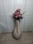 Large Off-White Textured Ceramic Floor Vase or Amphora With a Single Side Handle For Sale - Image 4 of 6