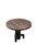Not Yet Made - Made To Order Teak Wood Table, Stunning Wood Textures Burnt Black Finish, Modern Organic For Sale - Image 5 of 7