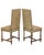 French Late 20th Century High Back Dining Chairs - Set of 8 For Sale - Image 3 of 3