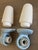 1950s Model 6067 Sconces in Ceramic by Wilhelm Wagenfeld for Lindner, 1958, Set of 2 For Sale - Image 5 of 15