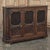 French Antique Liegoise Louis XIV Credenza With Lattice Doors For Sale - Image 3 of 17